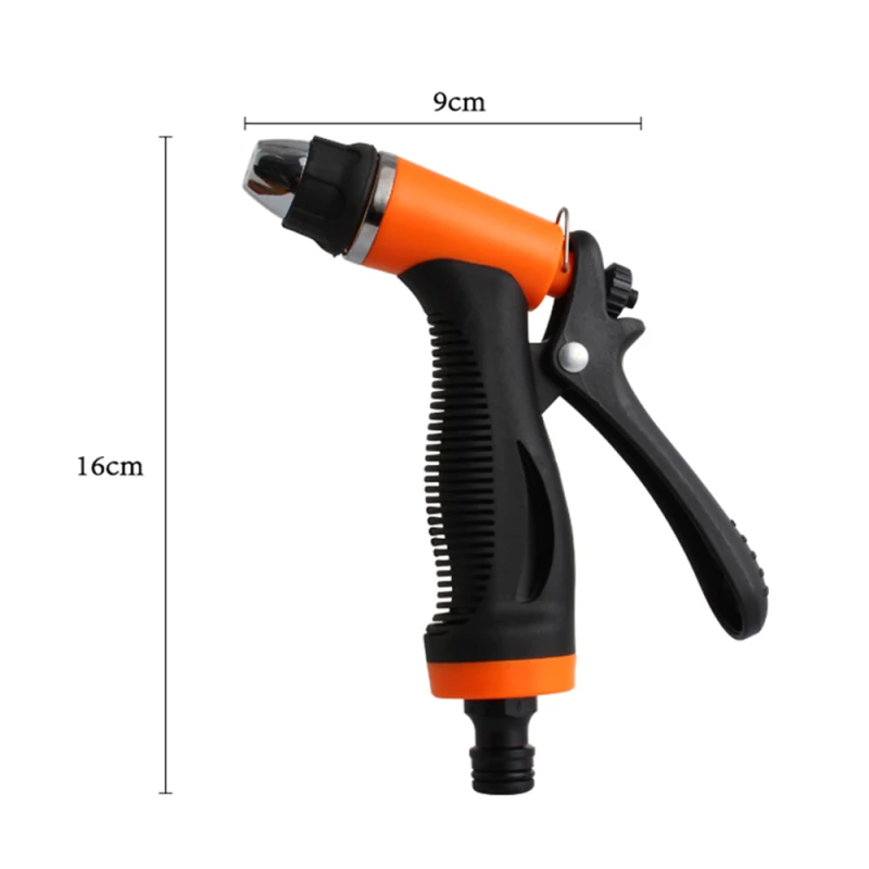 Pistolet do rozpylania wody wysokociśnieniowy ogród miedziana dysza z rura wąż 20 stóp do myjni samochodowej myjnia wodna pistolet wysokociśnieniowy