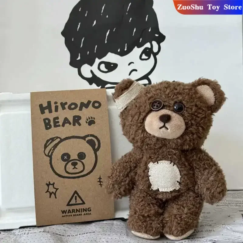 

Original Hirono Bear Living Wild Series Cotton Plush Anime Collectible Kawaii Doll Figure with Cartoon Decor for Kids/Adult Coll