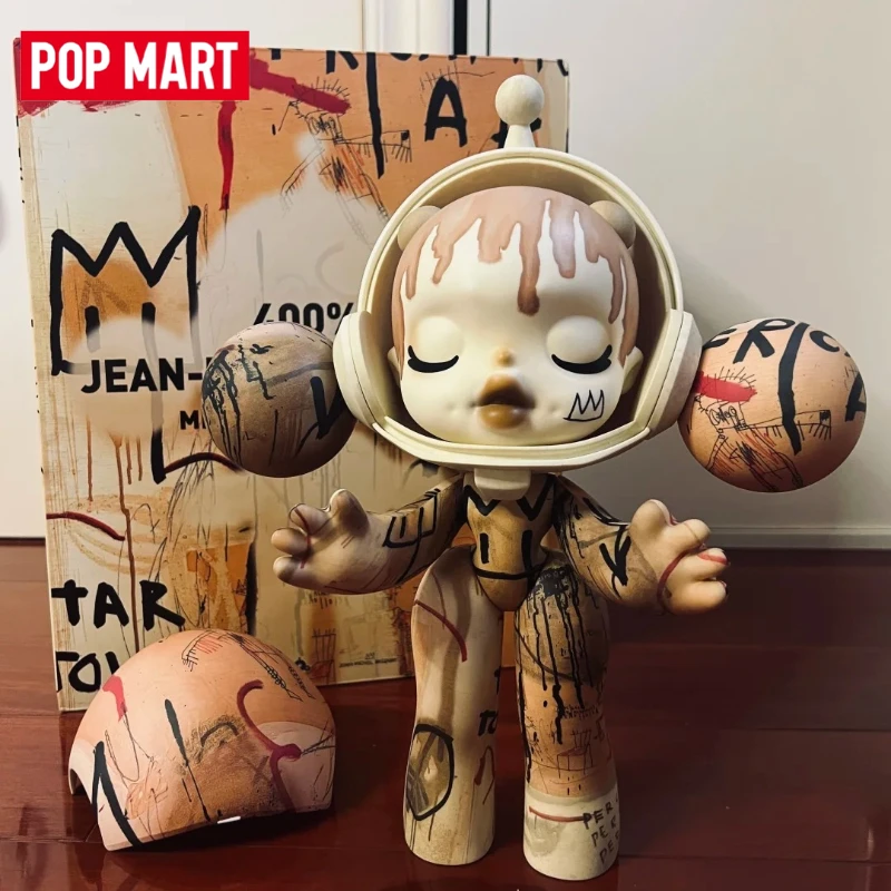

Оригинальная фигурка POP MART MEGA × SKULLPANDA × Jean‑Michel Basquiat 400% Trendy Toys в наличии