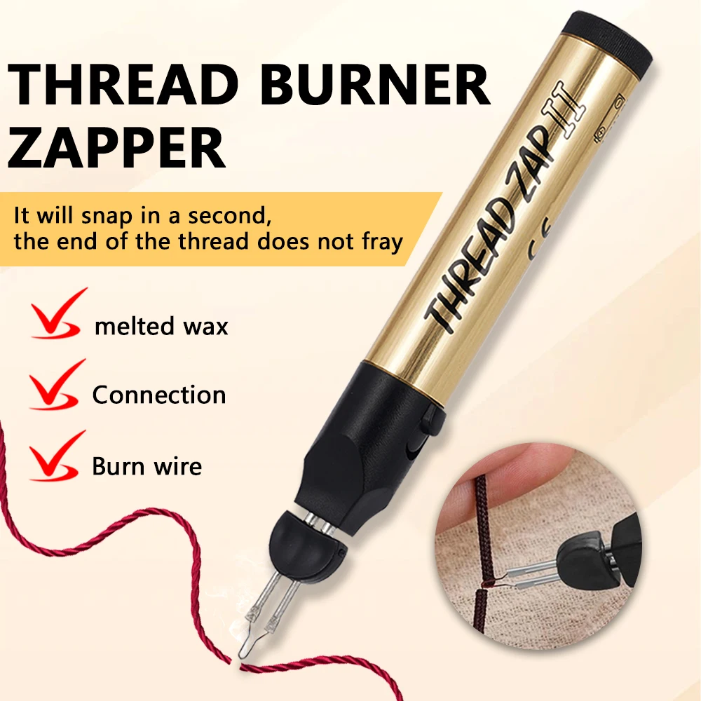 

Thread Zap Welding Wax Pen Tail Burning Pen Melting Crayon Stitching Wire Thread Breaking Line Handmade Leather Hand Sewing