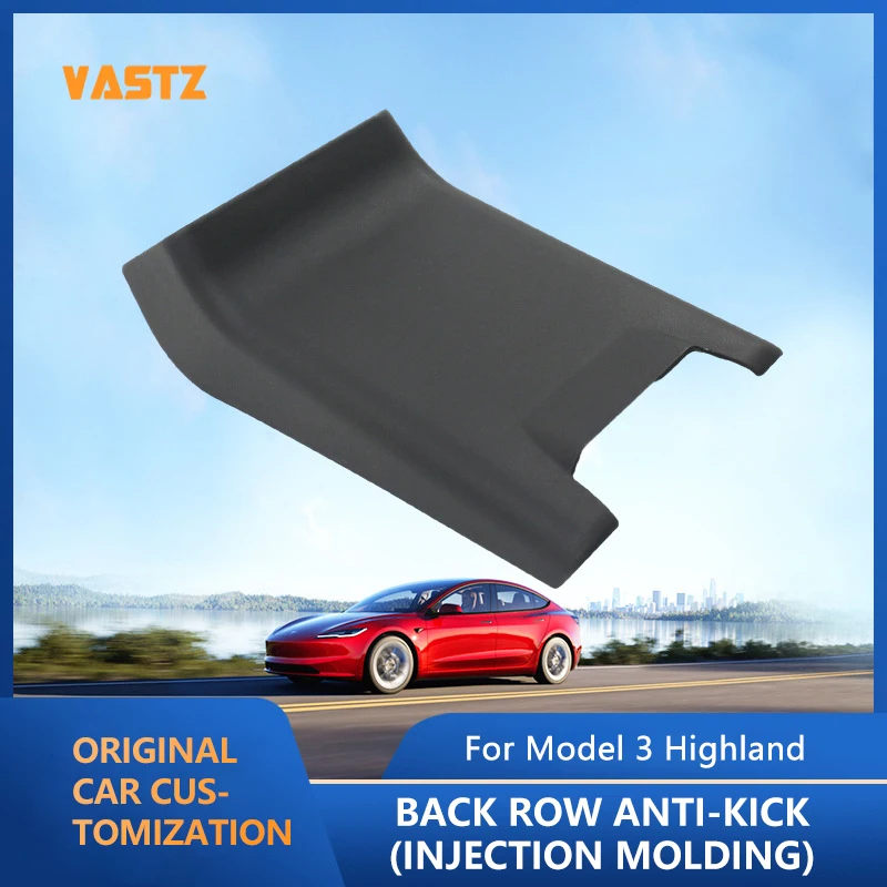 VASTZ Rear Air Condition Vent Outlet Anti Kick Trim Cover for Tesla Model 3 Highland AC Vent Lower Anti-Dirty Panel Accessories