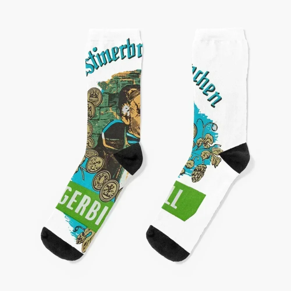 GERMAN MUNICH BEER POSTER Socks kids summer christmas gifts Boy Socks Women's