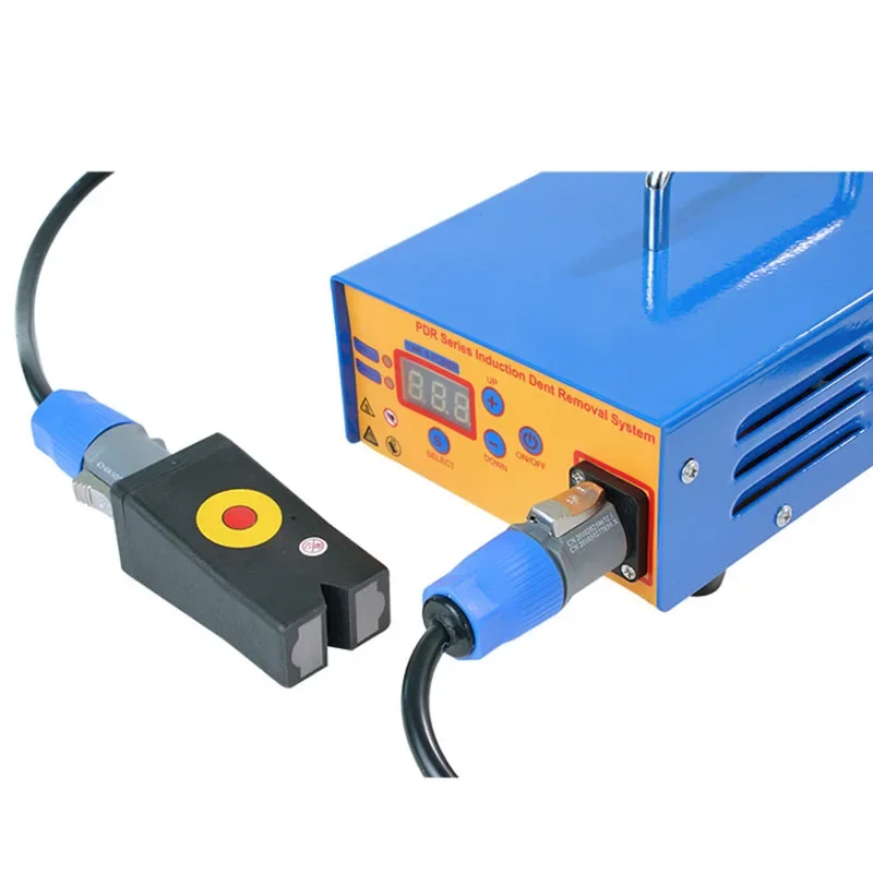 Alat reparasi penyok permukaan logam induksi elektromagnetik Gratis cat perbaikan kedua instrumen perbaikan penyok mobil