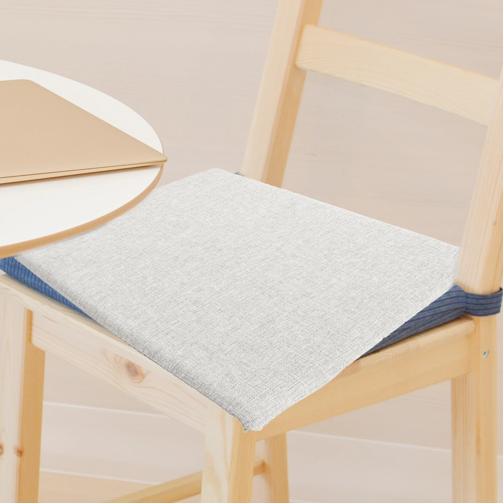 

Memory Foam Cushion Non Slip Chair Seat Pad Cushions for Dining Room Chairs Cotton Non-slip Indoor