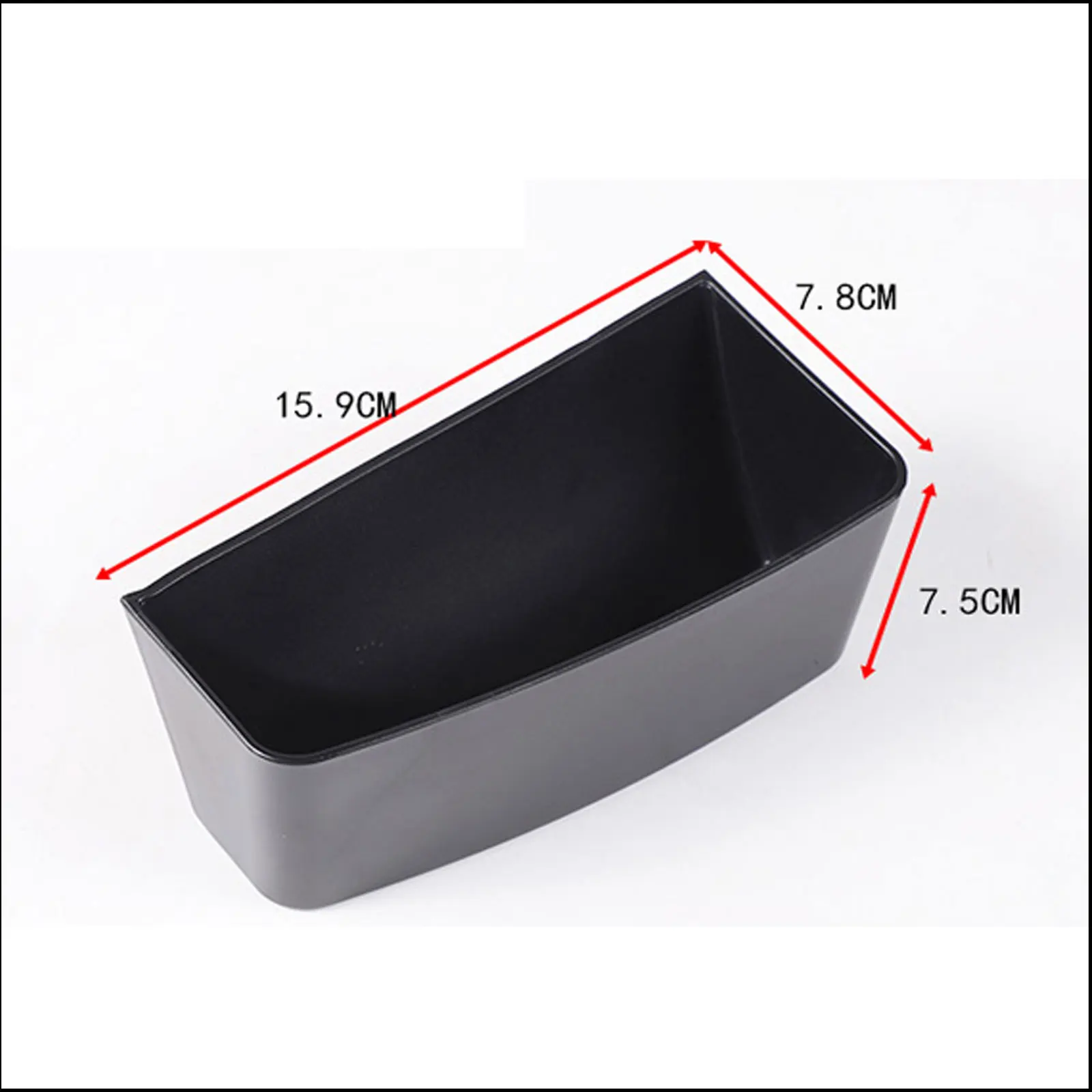 cheya ABS Car Air Outlet Debris Storage Storage Box for Fiat 500 Abarth 595 695 2010 + Interior Storage Accessories LHD