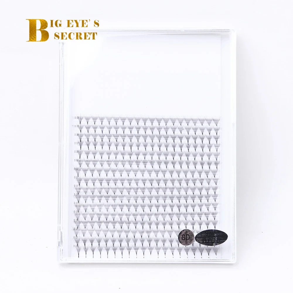 

Big Eye's Secret 0.05mm Pre Made Volume Fans 240 Volume Lashes Individual Eyelashes Premade Volume Fans Eyelashes Extensions