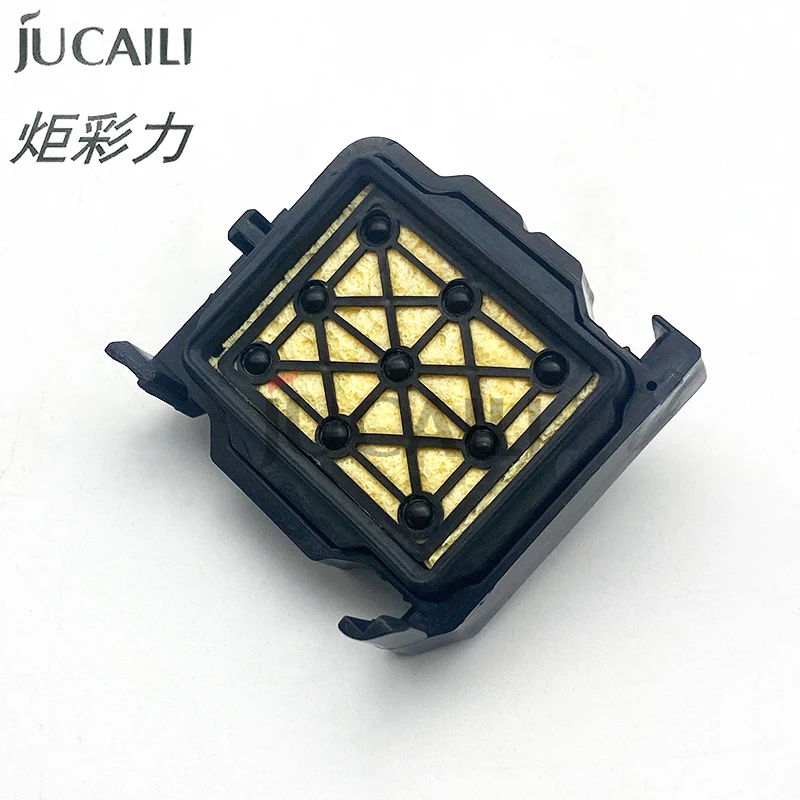 Jucaili original Galaxy printer DX5 DX7 Cap top for Galaxy printer DX5 capping with yellow sponge