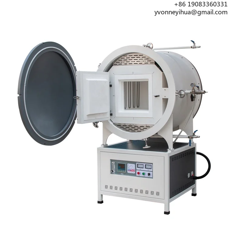 1500 Degree Muffle Furnace Electr Oven Portable Electric Ceramic Vacuum Porcelain Furnace