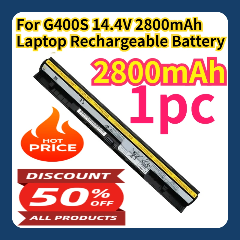 

Аккумуляторная батарея для ноутбука G400S 14,4 В, 2800 мАч