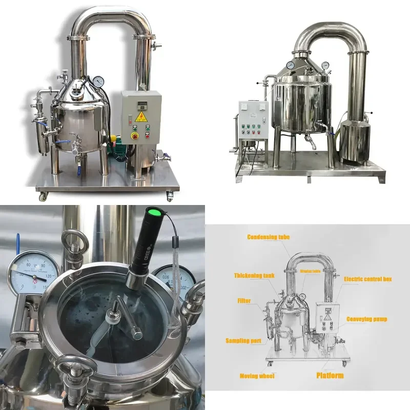 Large Capacity Stainless Steel Honey Extractor for Commercial Beekeeping and Large Processing Equipment