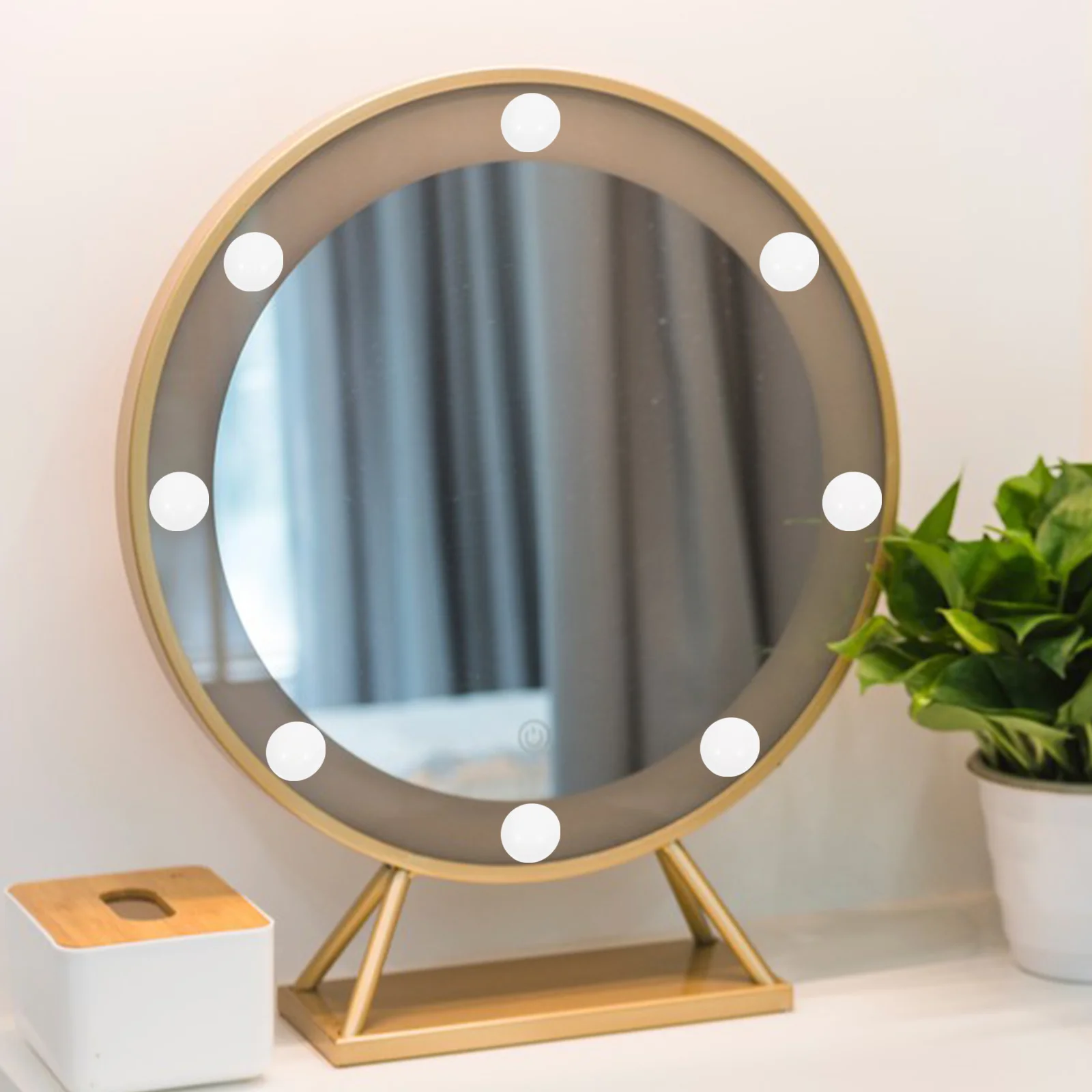 

10 шт. сменных абажуров для светильников, пластиковые колбы для зеркала в ванной, настенный светильник для макияжа