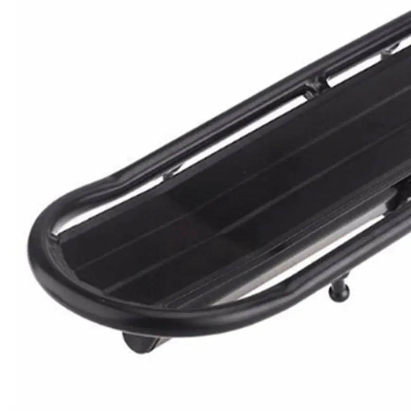 

【BIG-SALE】Bike Quick Release Bike Luggage Seat Post Rear Rack Rear Rack Fender Bicycle Saddle Rear Rack Fender Black
