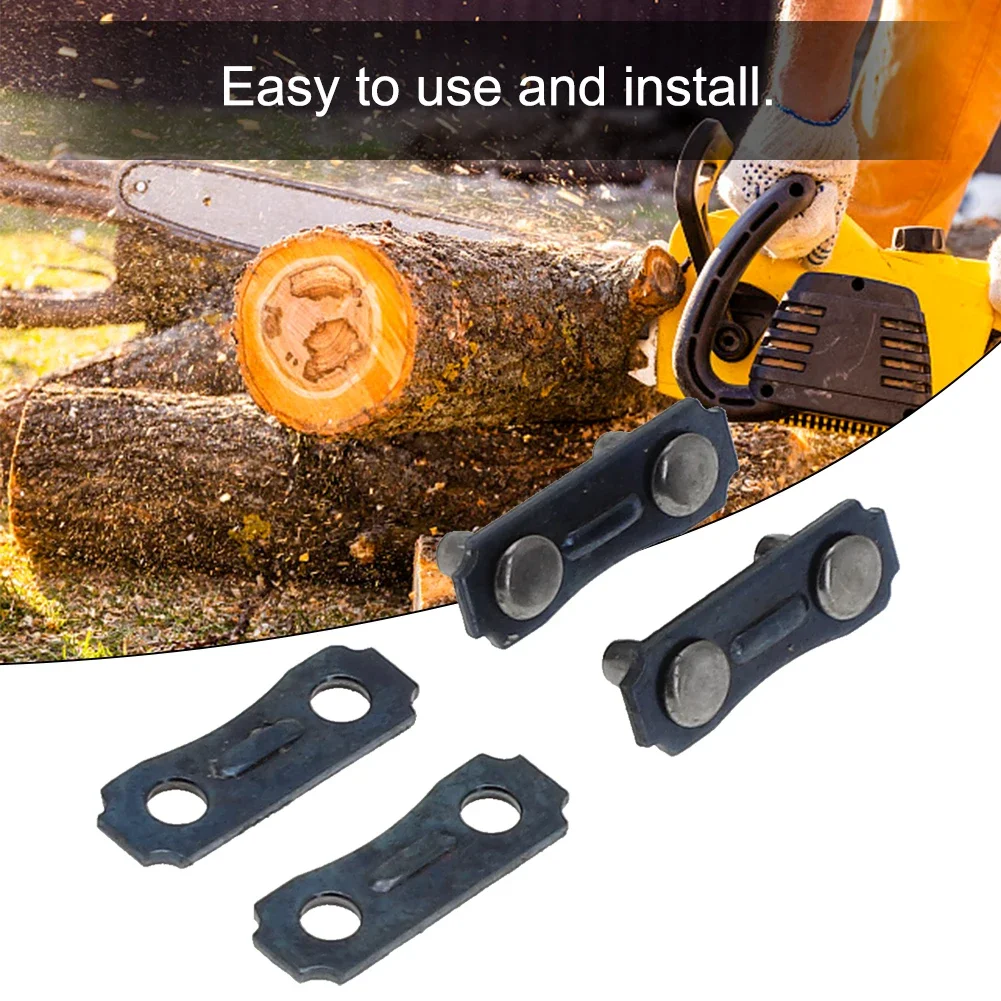 

12pcs/Set Chainsaw Chain Repair Links 3/8LP Pitch - .043 .050 Gauge Tool Kits Chainsaw Parts Replacement Accessory