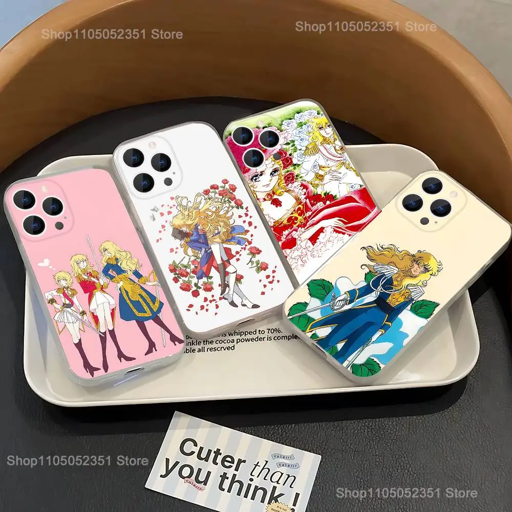 

Lady O-Oscar Phone Case For iPhone 16,15,14,13,12,11 Pro,Max,Plus,X,XS,XR,SE,Mini Transparent Silicone Soft