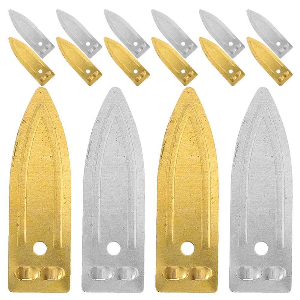 

40 Pcs Copper Zinc Strip DIY Fruit Experiment Materials Zinc Anode Sheets Electroplating Supplies