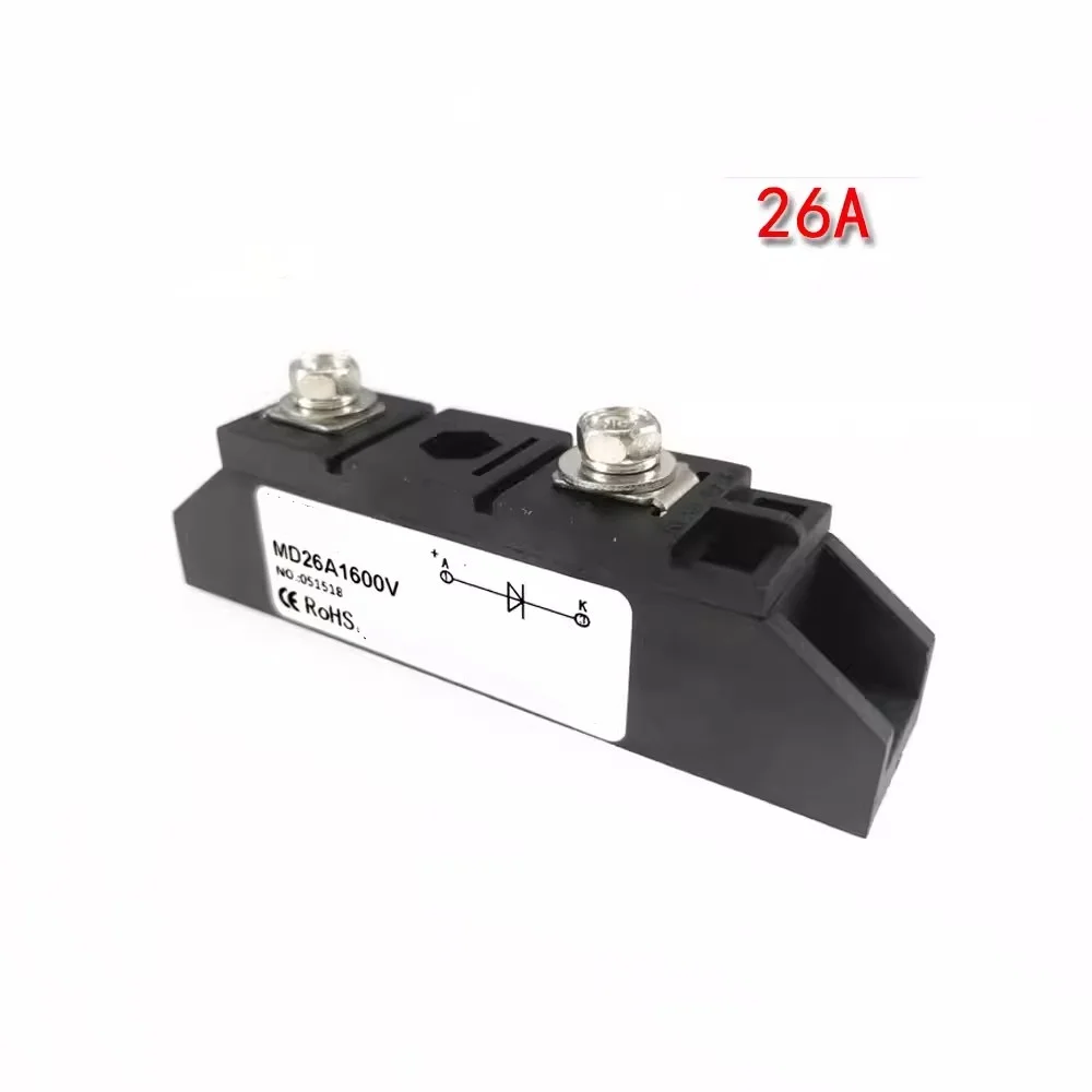 1PCS Anti backflow diode MD26A 40A55A 70A 90A 100A 110A 130A 160A 200A 250A 300A 400A 500A1600V HS2095 HS30150 HS30150F radiator