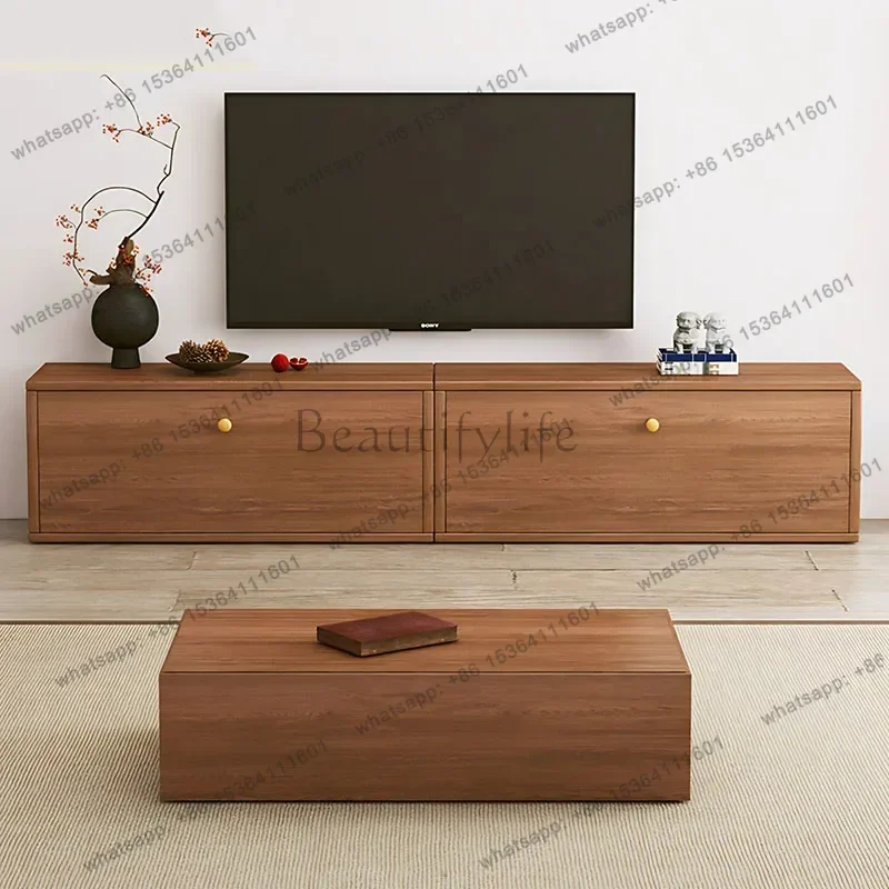Wood Designer Tv Stands Living Room Mobile Modern Display Luxury Universal Storage Tv Table Organizer Muebles Trendy Furniture