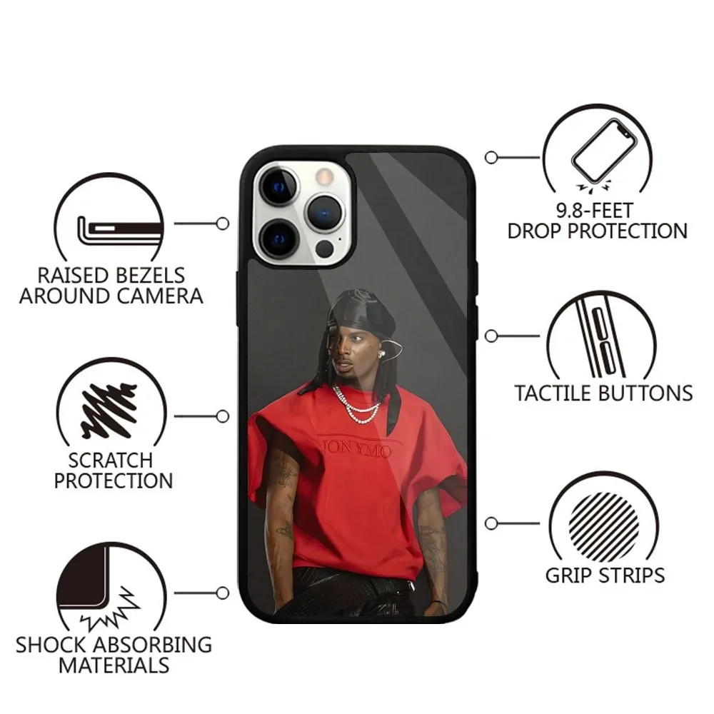 Playboi C-Carti Rapper Phone Case For iPhone 15,14,13,12,11,Plus,Pro,Max Mini Magsafe Magnetic Wireless Charging