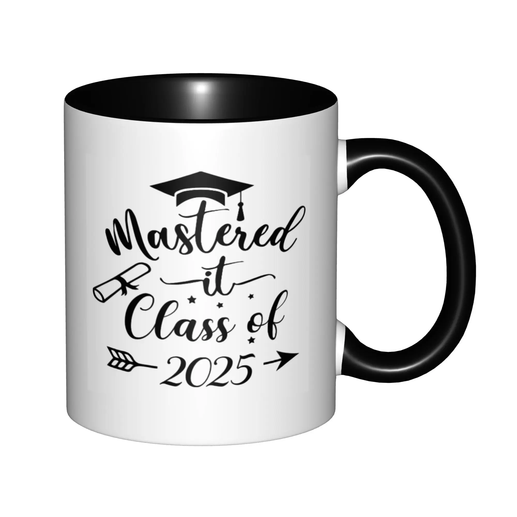 

Masters Degree Graduation Gifts for Her Him, Mastered It Class of 2025 Mugs For Birthday Coffee Mugs Ceramic Tea Cups 11oz