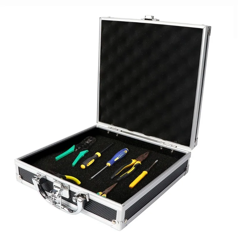 Katana Sword Storage Box Sponge Lining Aluminum Alloy Box Sabre Display Case Portable Container Katana Holder Home Organization