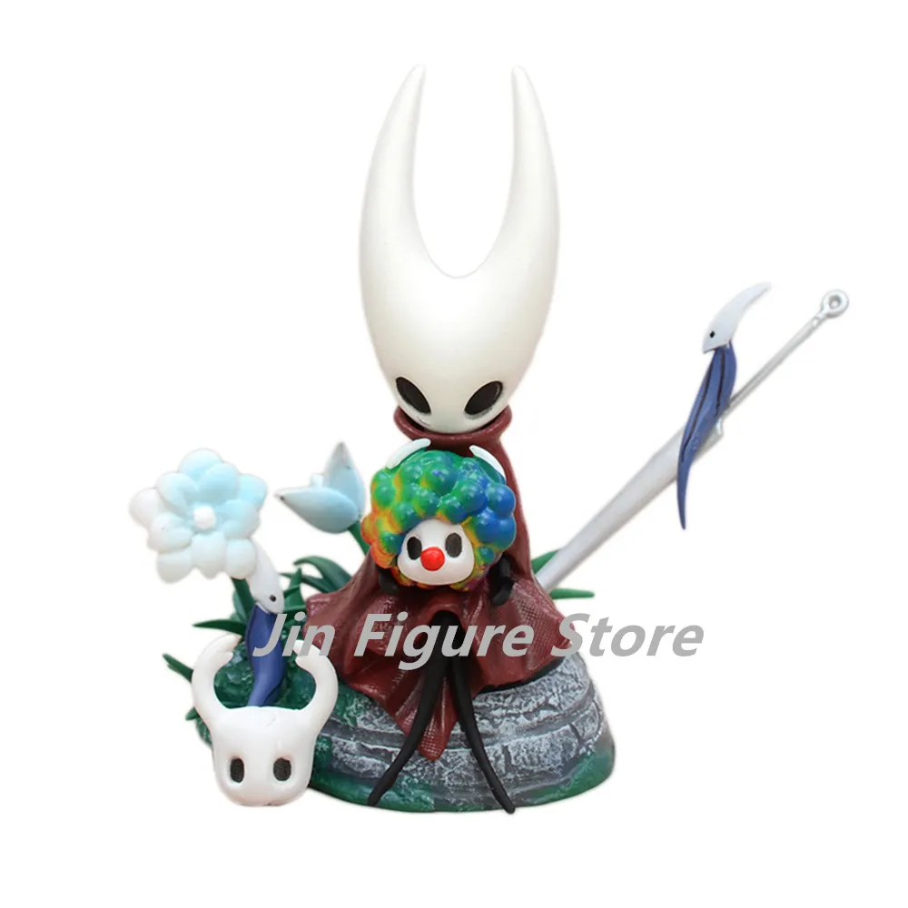

10cm Hollow Knight Gods Nightmares Anime Game Figure Hornet Action Figure The Knight Figurine Collectible Model Doll Toys Gifts