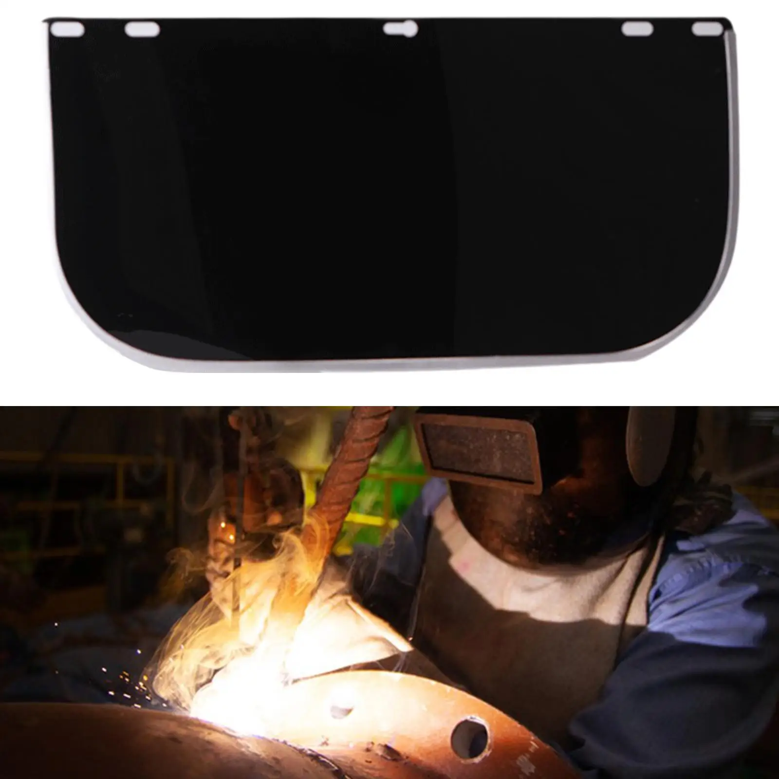 

Face Shield Flexible Hard Cap Accessory for Grinding Trimming Garden Women