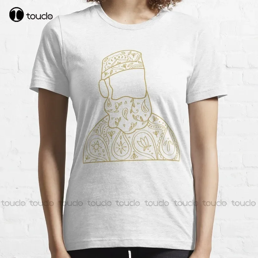 Islamic Symbol Classic T-Shirt Funny Dad Shirts High Quality Cute Elegant Lovely Kawaii Cartoon Sweet Harajuku Cotton Tee Shirts