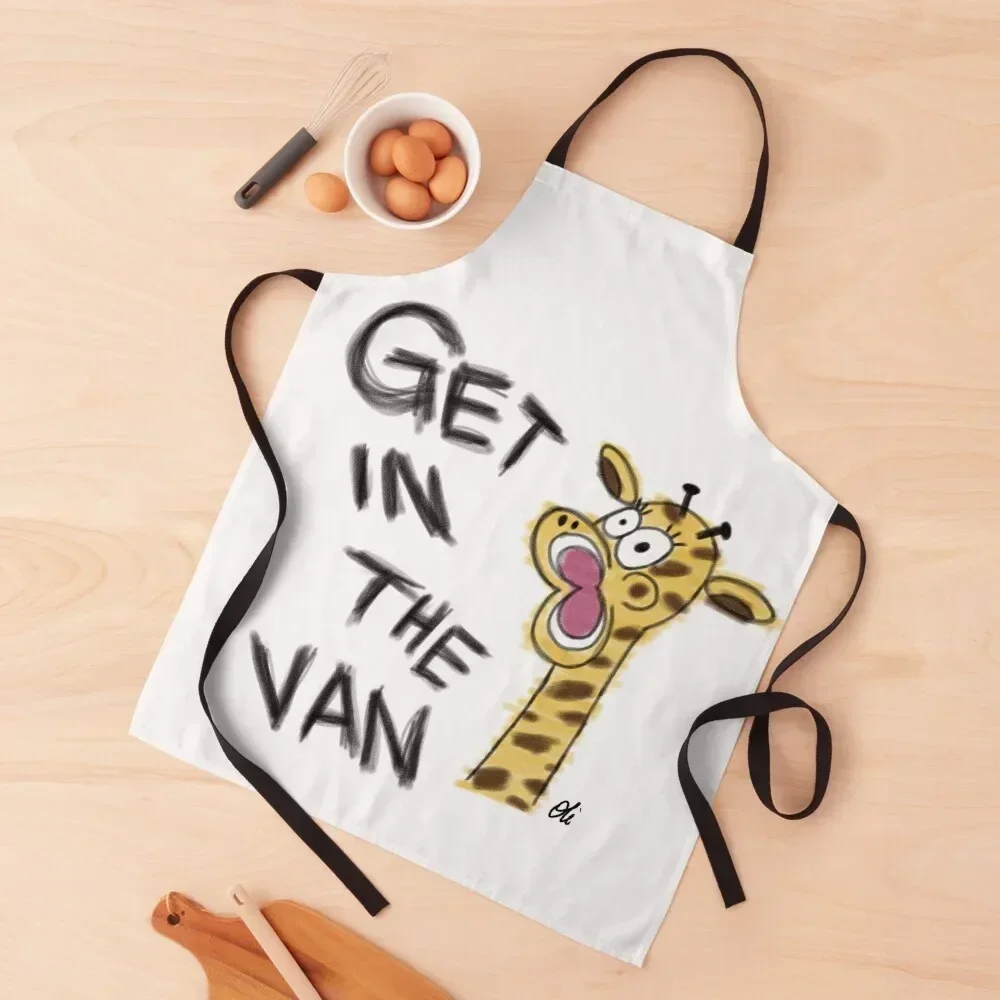 

Harold get in the van Apron Men'ss Sexy Useful Things For Kitchen Kitchen Supplies Idea Goods Apron