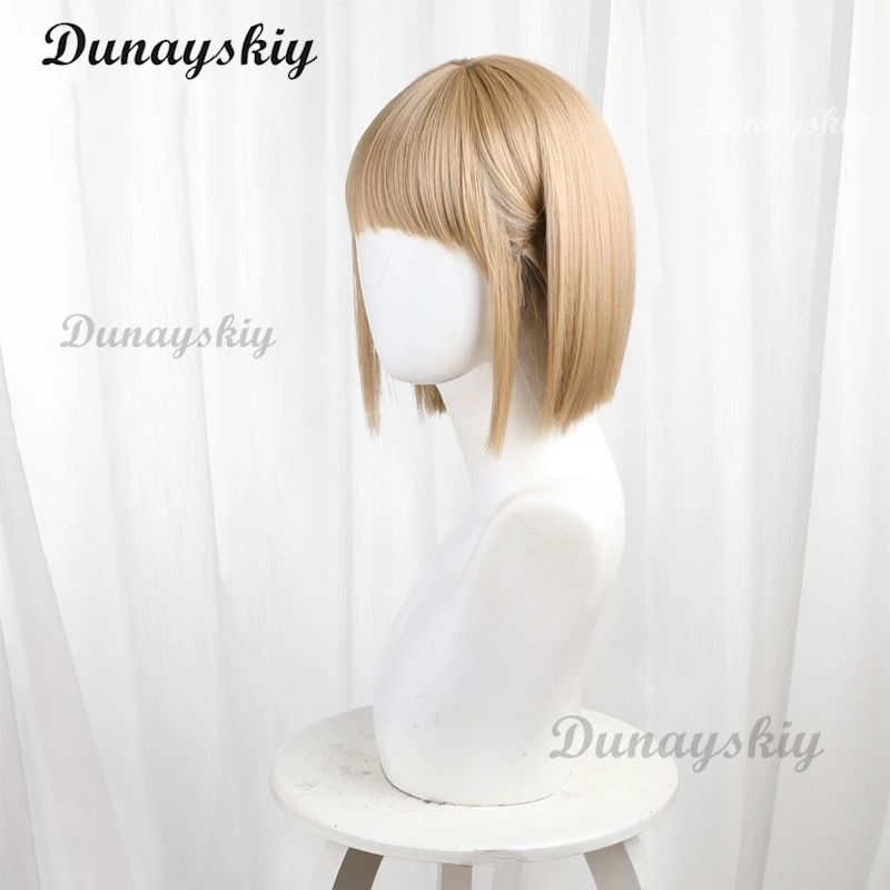 Anime Blue Box Chinatsu Kano Cosplay Wig Brown Short Hair Ao No Hako Taiki Inomata Halloween Party for Women Girls Props