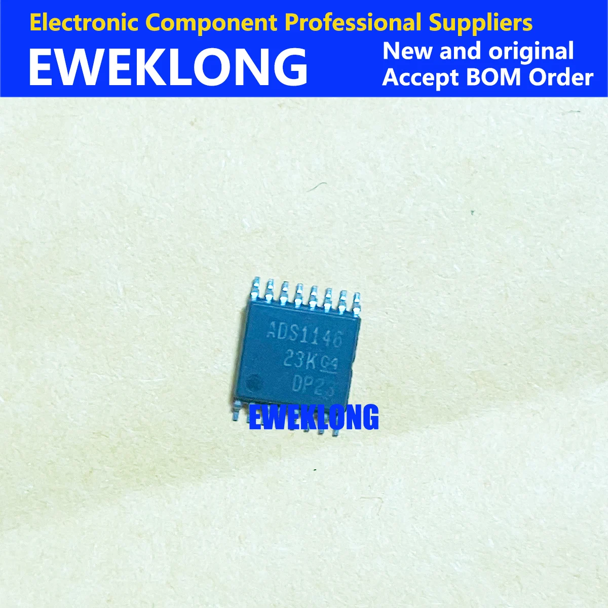 2pcs*ADS1146IPW ADS1146IPWR TSSOP16 Marking Code ADS1146 IC Chip