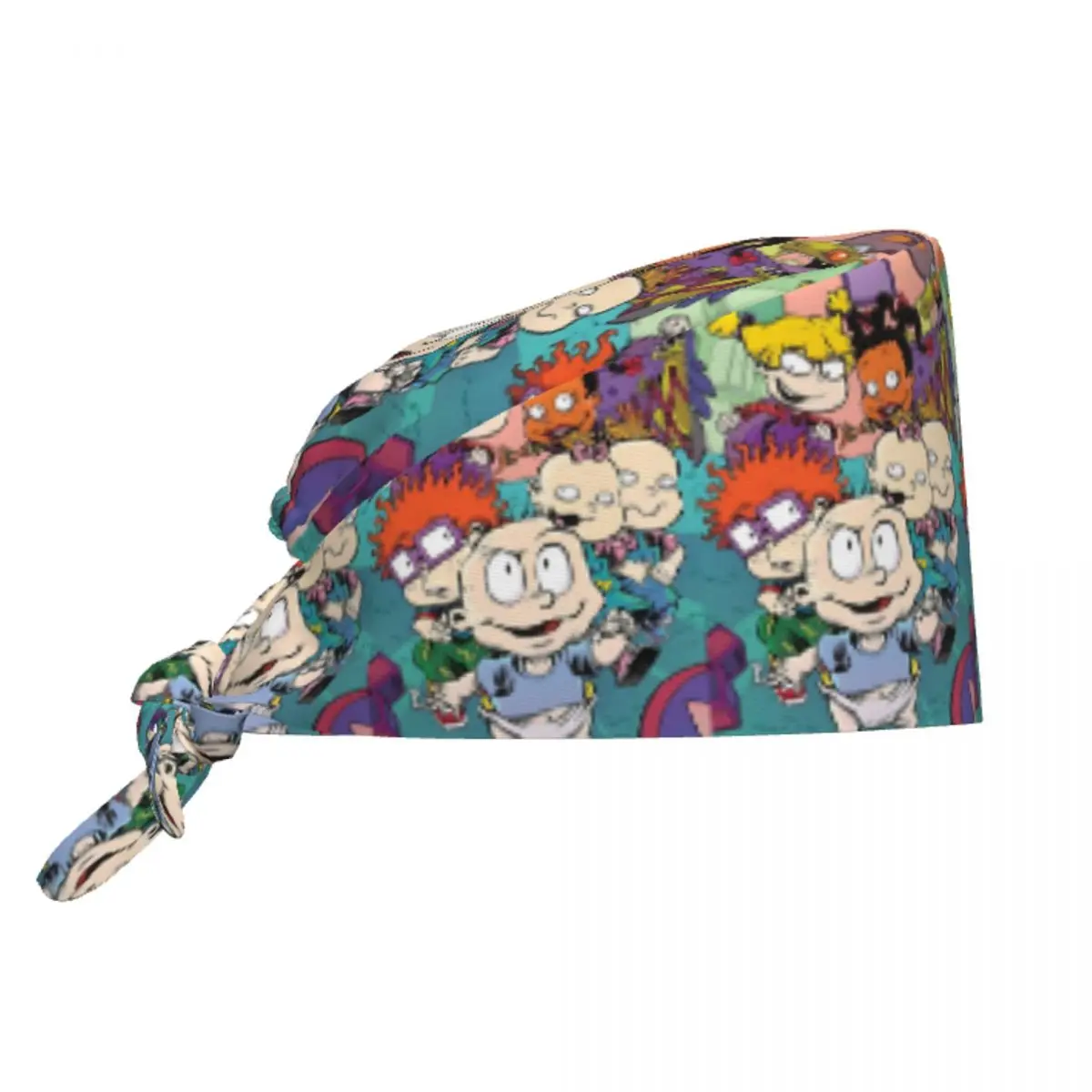 

Пользовательские ретро R-Rugrats медицинский персонал скрабы шляпа унисекс для шеф-повара шляпа скраб шапки