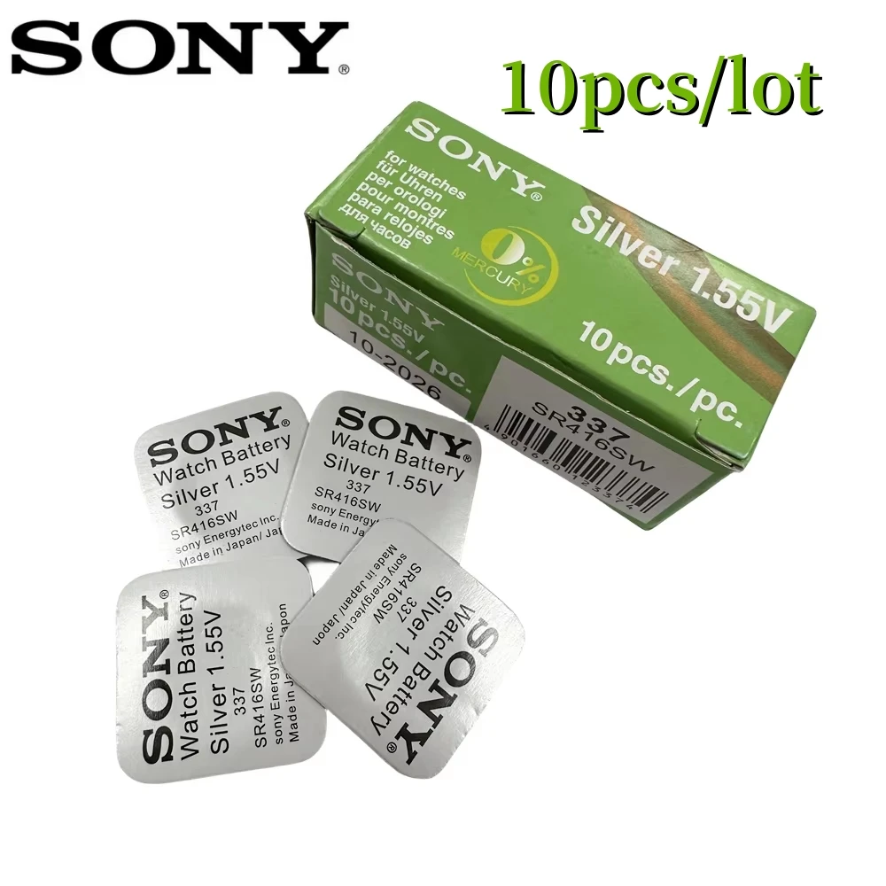 الأصلي لسوني 337 SR416SW 364 SR621SW 371 SR920SW 377 SR626SW 379 SR521SW 395 399 SR927SW Batteria