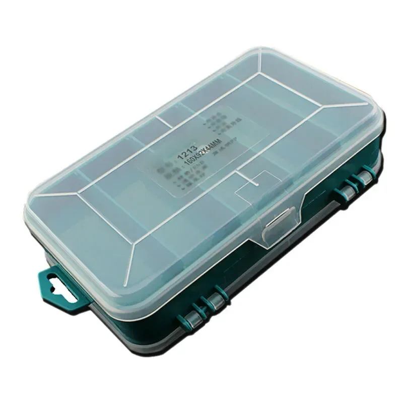 8-Slot Tool Box Plastic Screws Threads Bolts Nails Nuts Storage Case For Storing Earrings Rings Beads Small Objects