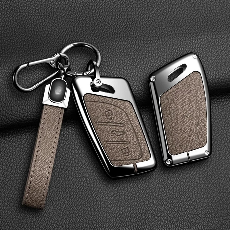 Suitable for MG 5 key protection cover, 6 Pro MG5 Scorpio ZS, 5 MG3 Navigation HS car buckle shell, metal men - Image 2