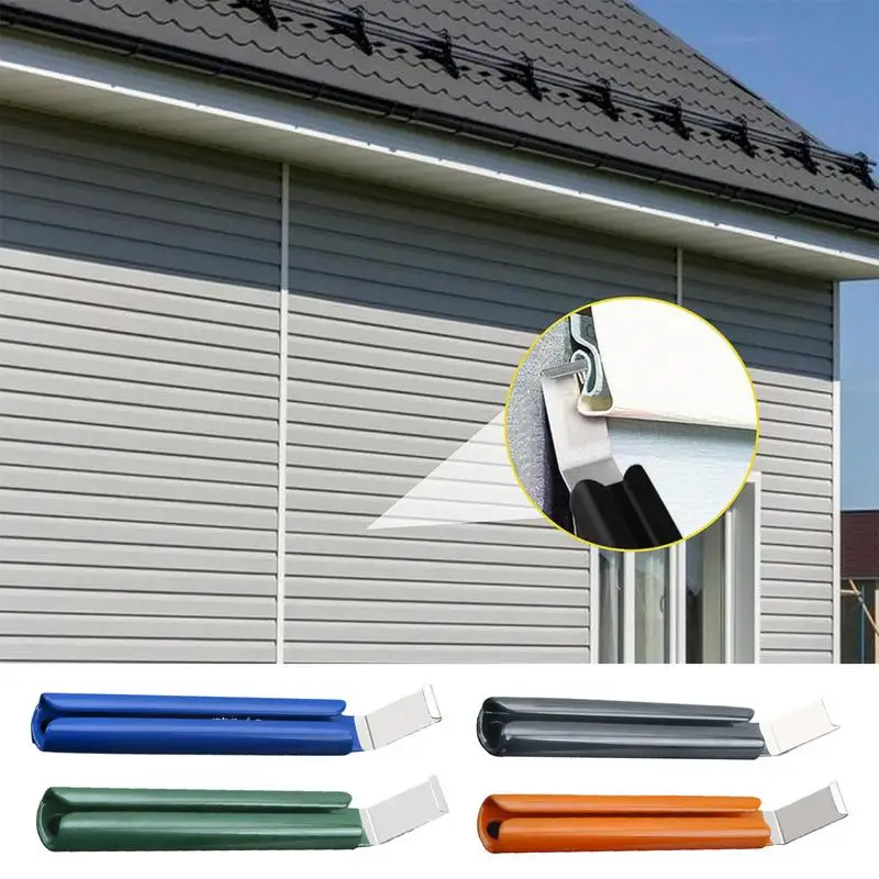 Siding Zip Tool Long Non-Slip Grip Handle Siding Repair Tool Siding Zipper Tool House Side Installation Tool For Professionals