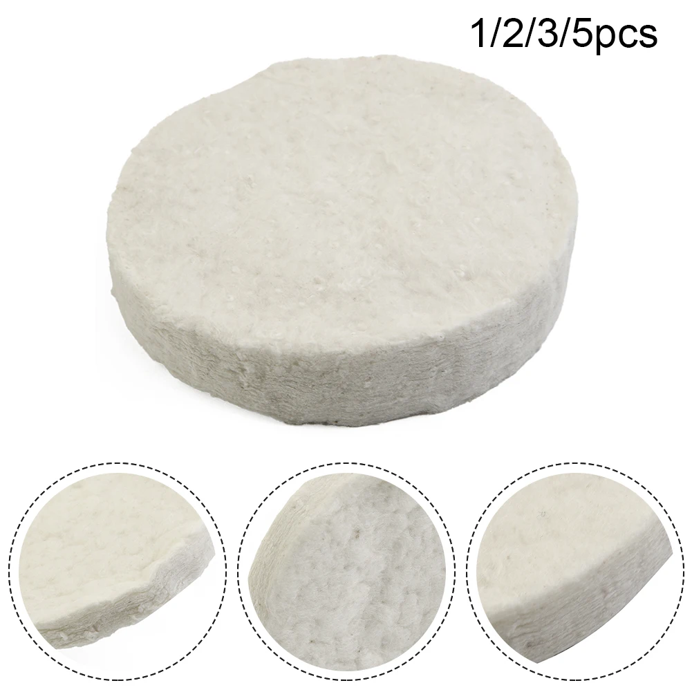 1/2/3/5pc Keramisch Vezel Katoen Rond Calcium-Magnesium-Silicaat 8,6x1,2cm Milieuvriendelijk Product Veiligheid Verwarming Cool