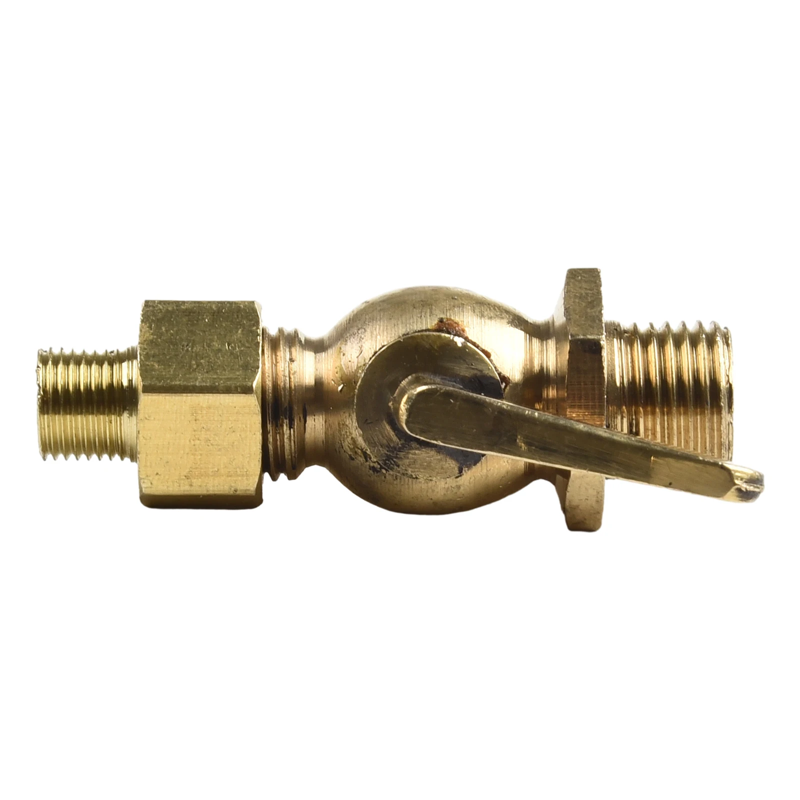 Fuel Tap Brass Petcock Car Fuel Valve Valve Standard Pattern 6.5 * Height 4.5cm Copper Dowel Mouth 1/8IN-1/4IN