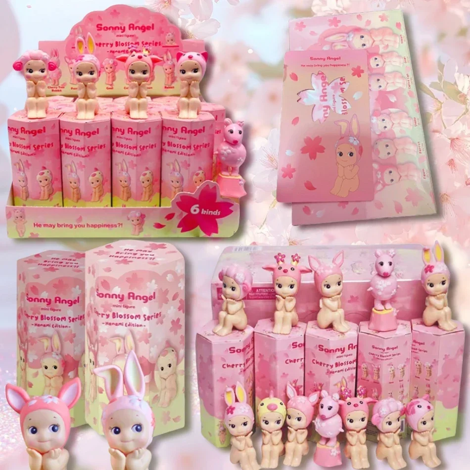 

2025 Hot Sell Collection Angel Blind Box Dreaming Series Sonnes Angels Cherry Blossom Series Anime Figures Ornaments Dolls Fans