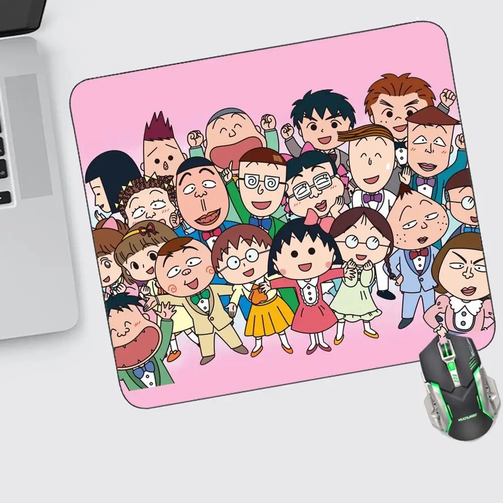 

Chi-bi Maruko Mouse Pad Small Gaming Accessories Keyboard Computer Offices Desk Mat Pc Gamer Non-slip Rubber Mousepad