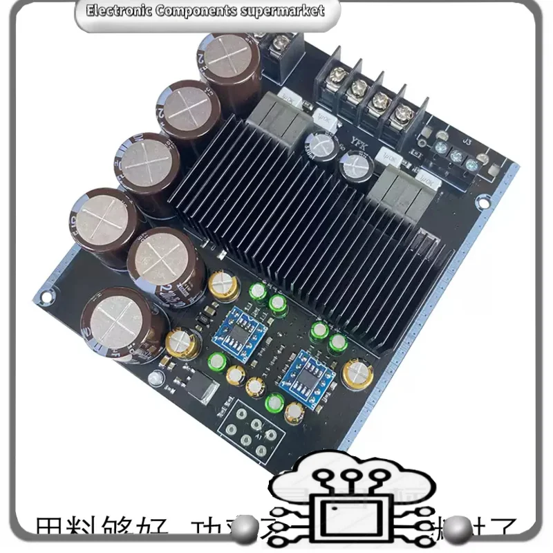

TPA3221D цифровой усилитель класса высокой мощности 100 Вт модуль аудиоусилителя 2,0 HIFI обновление платы усилителя