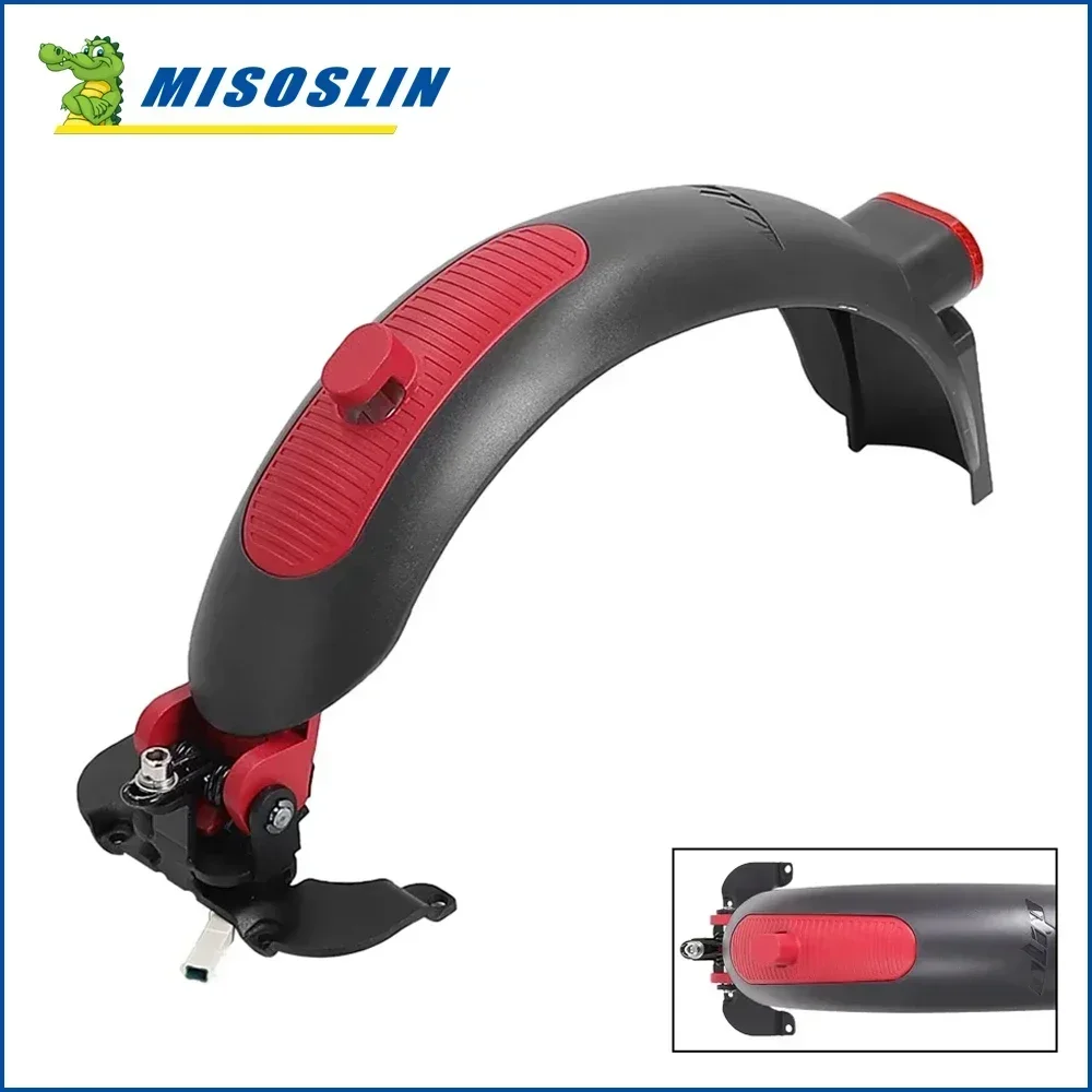 Electric Scooter Rear Mud guard With Brake Function For Ninebot MAX G30 G30D G30E Aluminum High-end Tire Splash Fender Parts