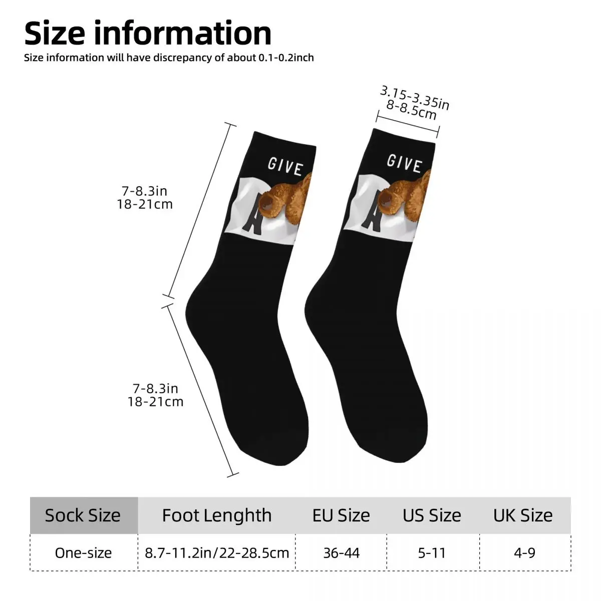 Teddy Bear Men and Women printing Socks,fashion Applicable throughout the year Dressing Gift