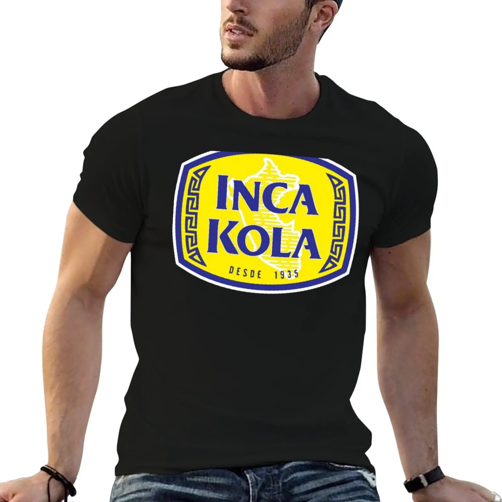 Camiseta Inca Kola Merchandise, camisetas para hombre, camisetas estampadas para hombre, camisetas de anime, camiseta de gran tamaño, superventas