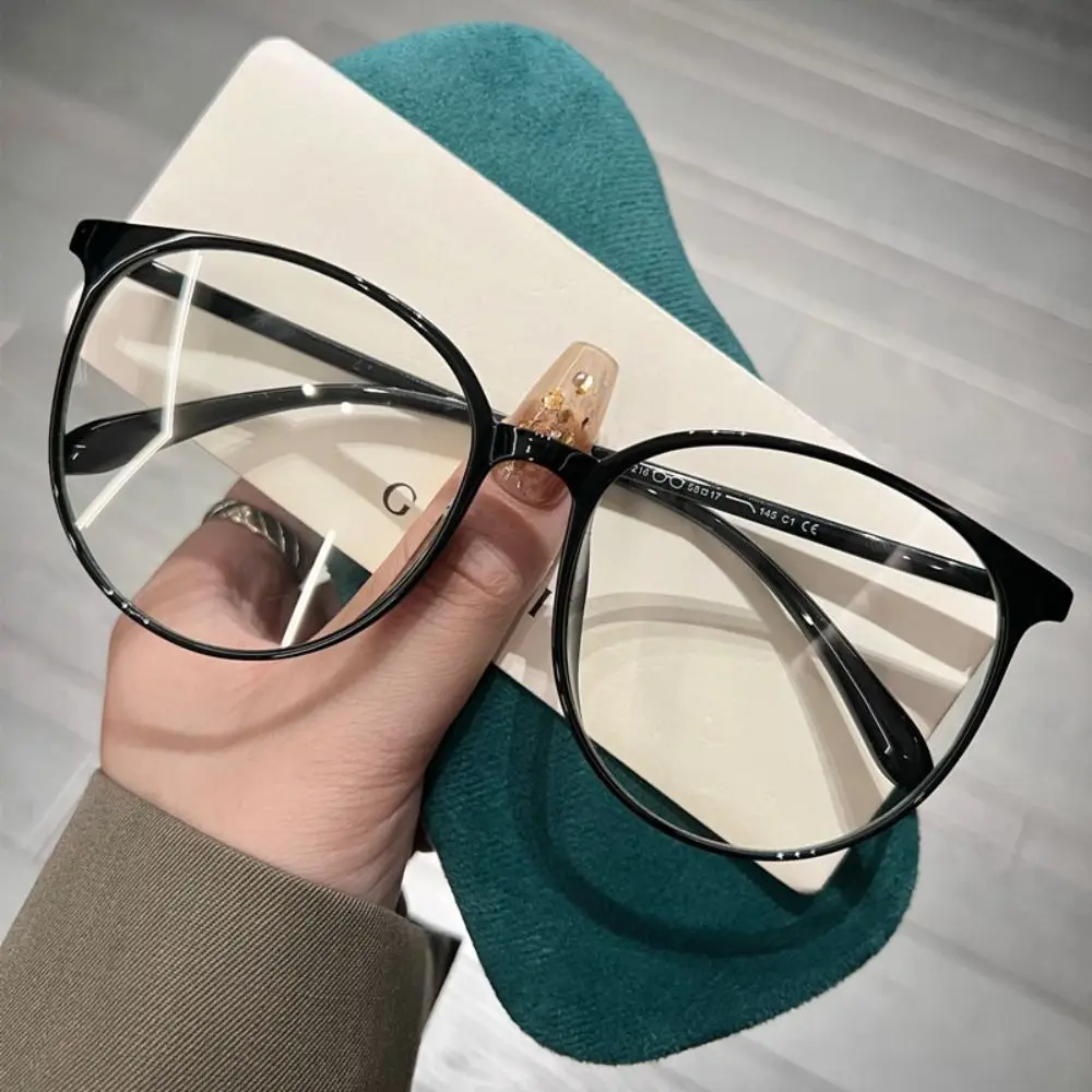 New Matte Reading Glasses Retro Eye Glass Frame Anti Blue Light Glasses Women Men Fashion Large Frame Glasses