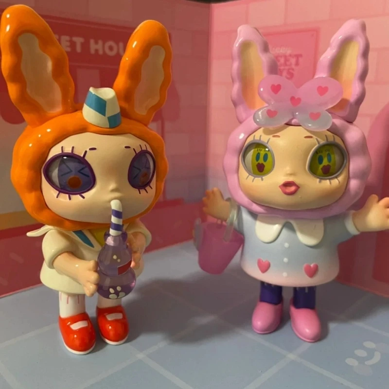 العثور على يونيكورن آغان يعود إلى سلسلة حديثة صندوق أعمى اللعب Kawaii أنيمي عمل الشكل تحصيل نموذج سطح المكتب الحلي هدية