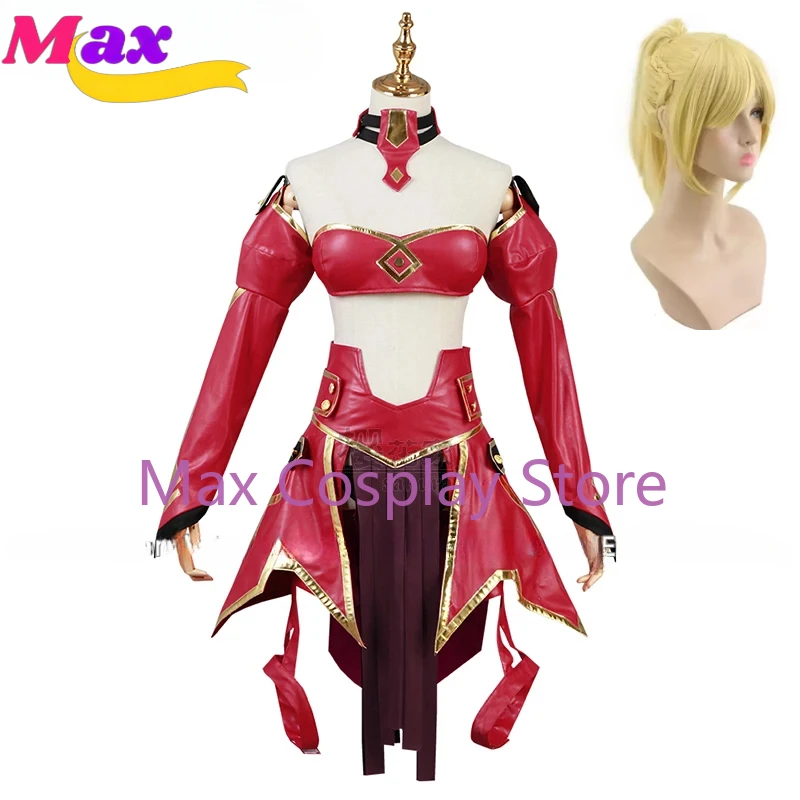 

Max Cos аниме Fate Apocrypha Sabre of Red Mordred Medrawt PU косплей костюм Хэллоуин Рождественский костюм для взрослых индивидуальный размер