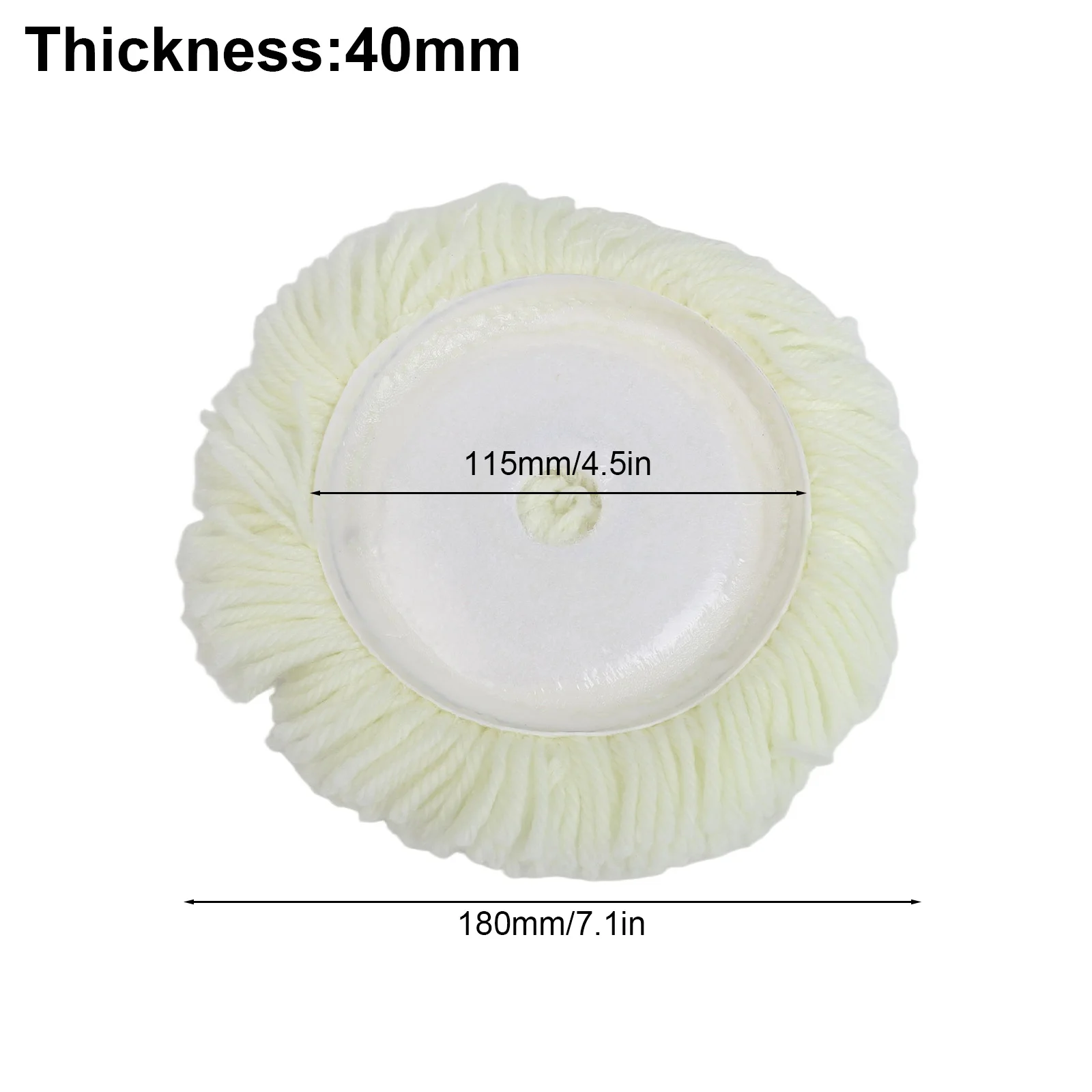 Wool Polishing Pad 1 Pcs Automobile Manufacturing Automobile Wheels Home Power Tool Practical Pure Natural Brand New