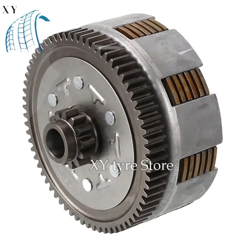 Clutch Set 6-Disc Manual for Motorcycle, 190cc Engine, Dust Suppressant, Pit Bike, 190cc