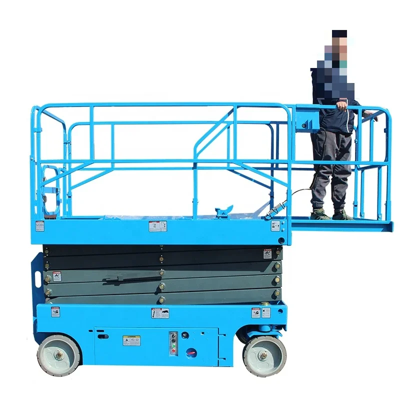 2024 Hot Selling High Quality 6m~14m Hydraulic Small Self Propelled Scissor Lift