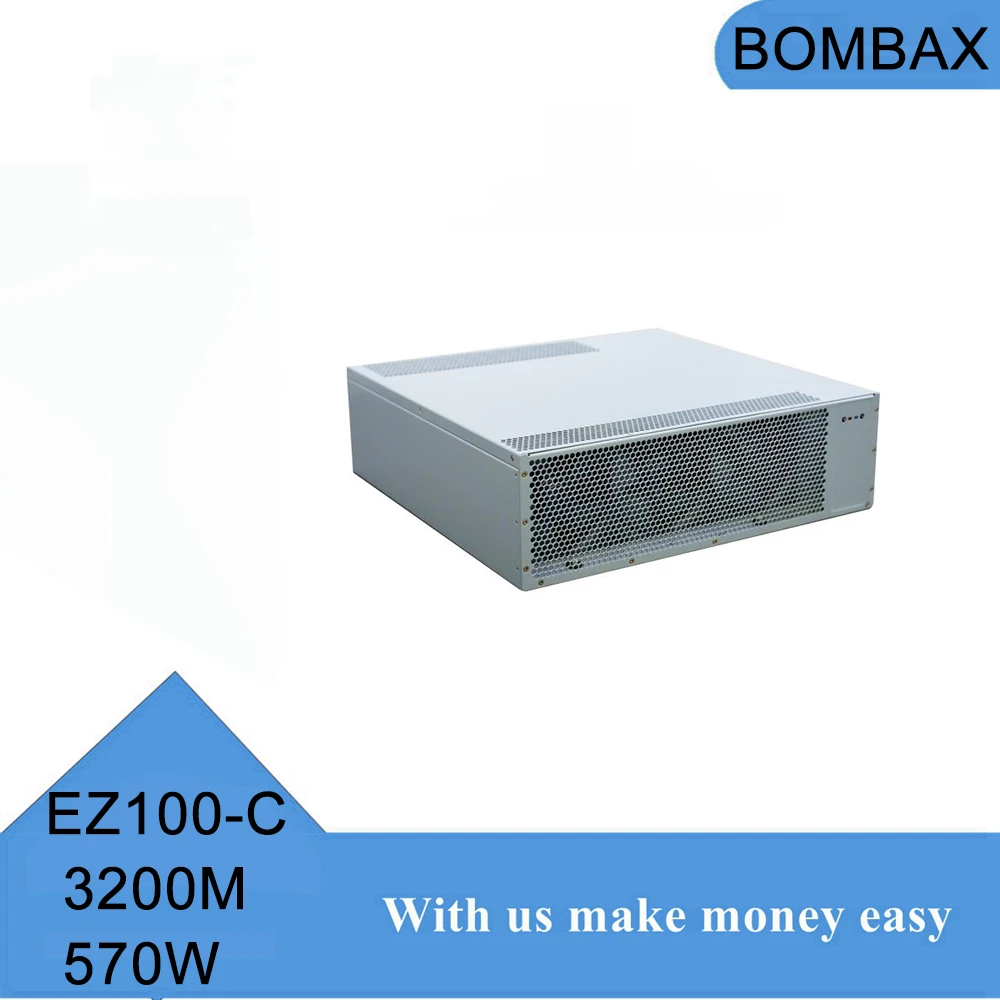 BOMBAX MINER EZ100-C 3200M 570W ETC Miner Asic Crypto Mining Machine